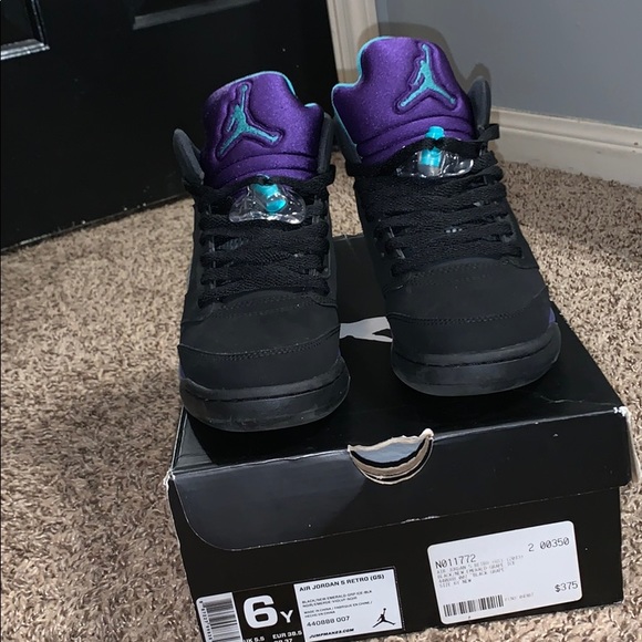 Retro Jordan Black Grapes